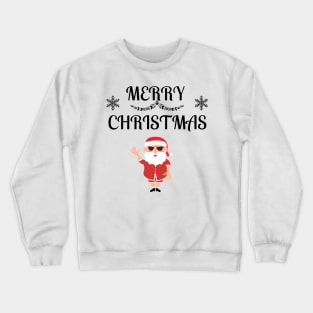 Australian Christmas Cool Santa Crewneck Sweatshirt